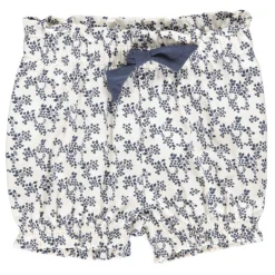 Baby Bloomer blaue Blüten 56/62