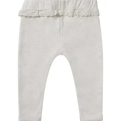 Babyhose mit Rüsche natur meliert 56