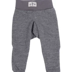 Babyhose Wolle Seide grau 56