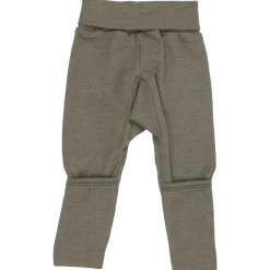 Babyhose Wolle Seide khaki 62