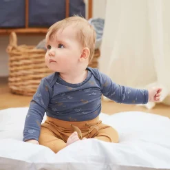 Baby Krabbelhose senfgelb 56