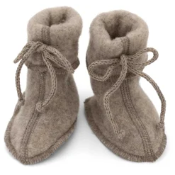 Babyschühchen Wollfleece braun Gr. 1