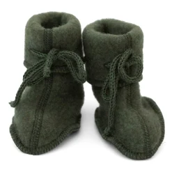 Babyschühchen Wollfleece schilf Gr. 1