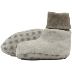 Babyschuhe Fleece beige 50/56