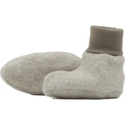 Babyschuhe Fleece beige 50/56