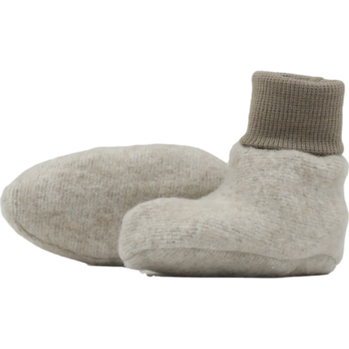 Babyschuhe Fleece beige 50/56