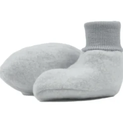 Babyschuhe Fleece grau 50/56