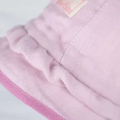 Baby Sonnenhut Musselin rosa 42