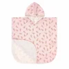 Bade-Poncho mit UV Schutz "Eis" rosa