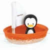 Badewannenspielzeug Segelboot Pinguin