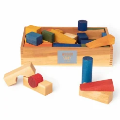 Bauklötze XL Regenbogen 63 Teile