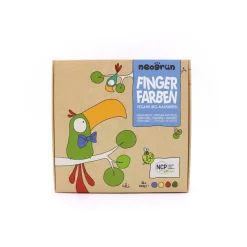 Bio Fingerfarben 4er Set "Aki"
