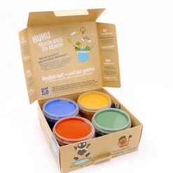 Bio Fingerfarben 4er Set "Platsch Quatsch"