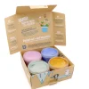 Bio Fingerfarben Kristall 4er Set "Mika"