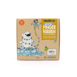 Bio Fingerfarben Kristall 4er Set "Mika"