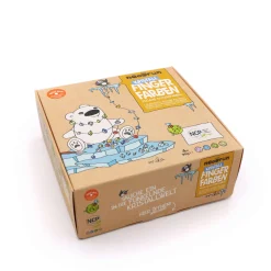 Bio Fingerfarben Kristall 4er Set 