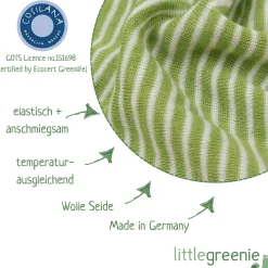 Body langarm Wolle Seide hellgrün natur 50/56