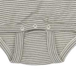 Body Wolle Seide Ringel khaki 62