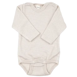 Body Wolle Seide Ringel sand 50