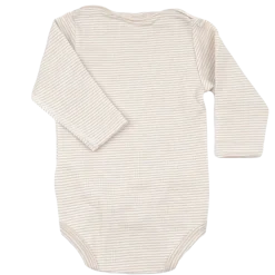 Body Wolle Seide Ringel sand 50