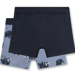 Boxershorts 2er-Set "Mammut" blau 116