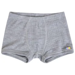 Boxershorts Merinowolle hellgrau 86/92