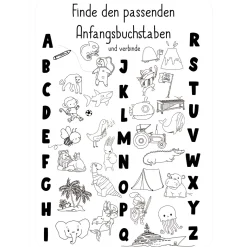 Buchstabenlernspiel