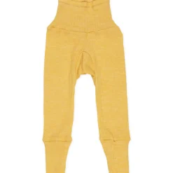 Bundhose Baumwolle Wolle Seide gelb 50/56