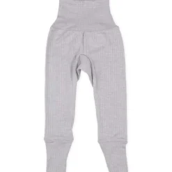 Bundhose Baumwolle Wolle Seide grau 50/56