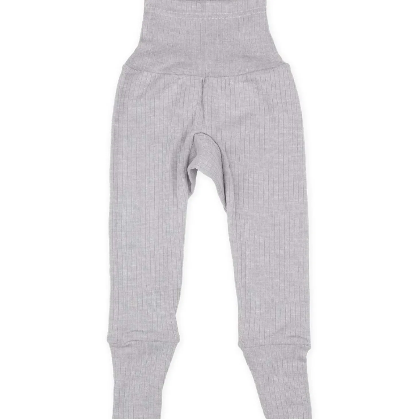 Bundhose Baumwolle Wolle Seide grau 50/56
