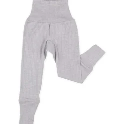 Bundhose Baumwolle Wolle Seide grau 50/56