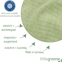 Bundhose Baumwolle Wolle Seide grün 50/56