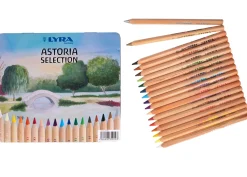18 Buntstifte Astoria natur Super Ferby® im Metalletui