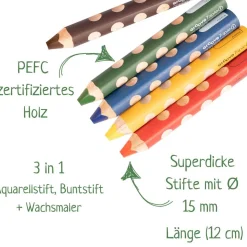 12 Buntstifte JUMBO 3in1 GROOVE® Triple1