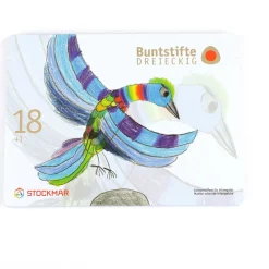 Dicke Buntstifte 3-eckig 18 Farben
