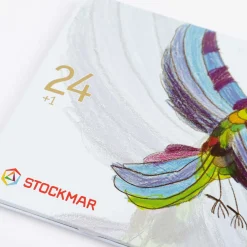 Dicke Buntstifte 3-eckig 24 Farben