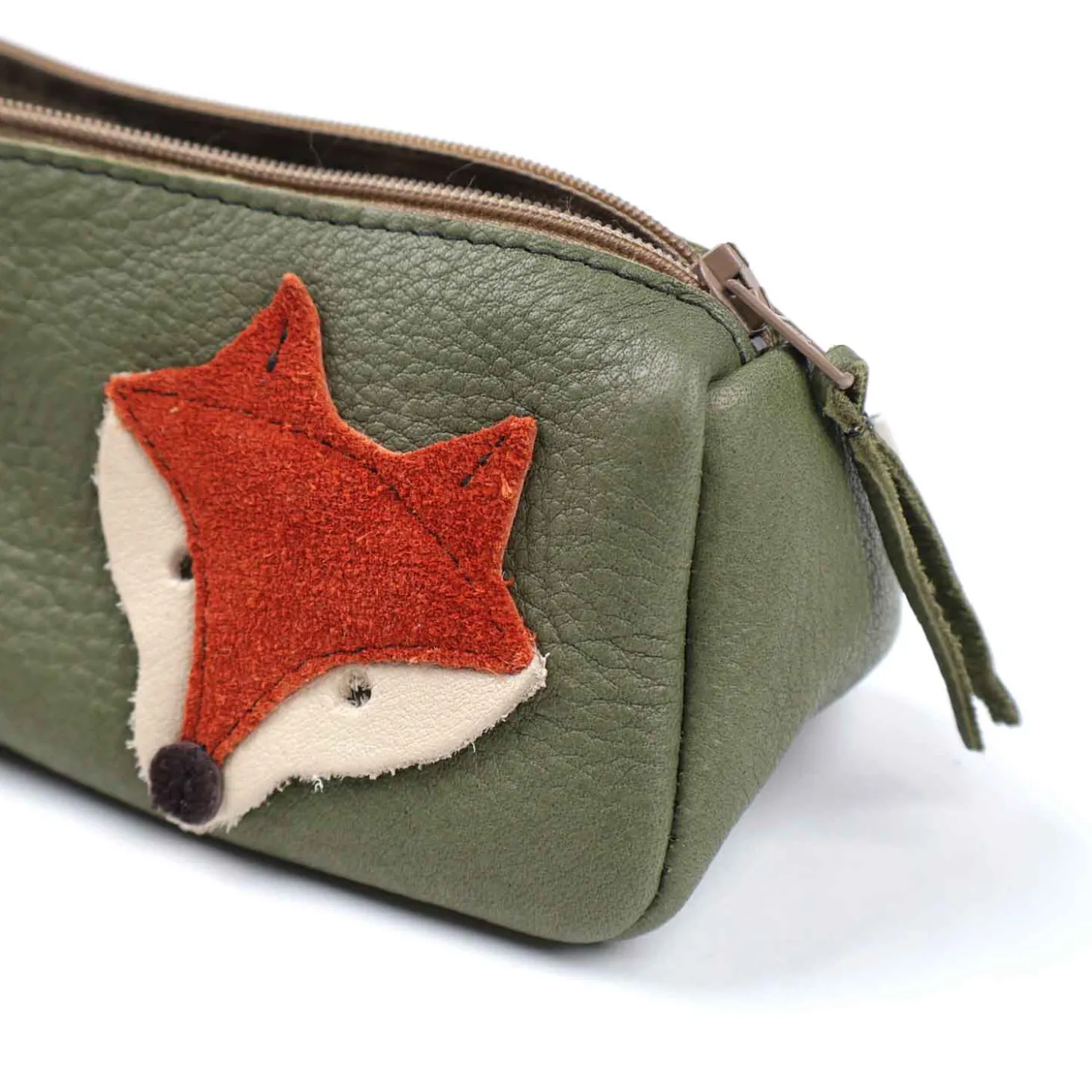 Federmäppchen Leder Fuchs