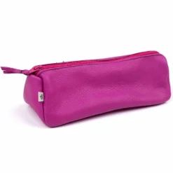 Federmäppchen Leder Pony pink