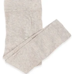 Feine Strick-Leggings beige 80/86