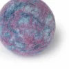 Filzball für Babys mit Rassel | hellblau