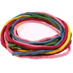 Filzband 2 Meter Blau