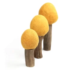 Filzbäume Frühling 3er Set