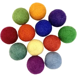 Filz Farbbälle Goether 12er Set