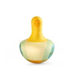 Flowing yellow bird