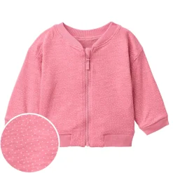Frottee-Wendejacke himbeerrot 98/104