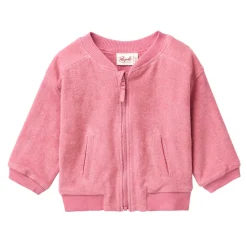 Frottee-Wendejacke himbeerrot 98/104