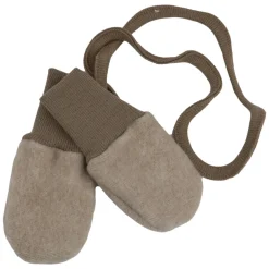 Fäustlinge Fleece beige
