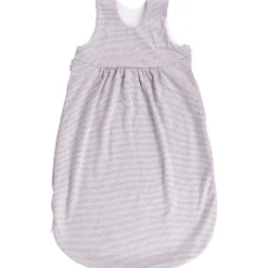 Ganzjahresschlafsack 70 cm grau-weiß