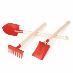 Gartengeräte Kinder | Sandspielzeug Set rot