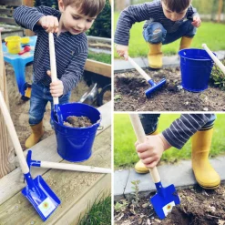 Gartengeräte Kinder | Sandspielzeug Set blau